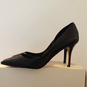 WHBM Ella Pumps, Embossed Leather D’orsay - Size 9